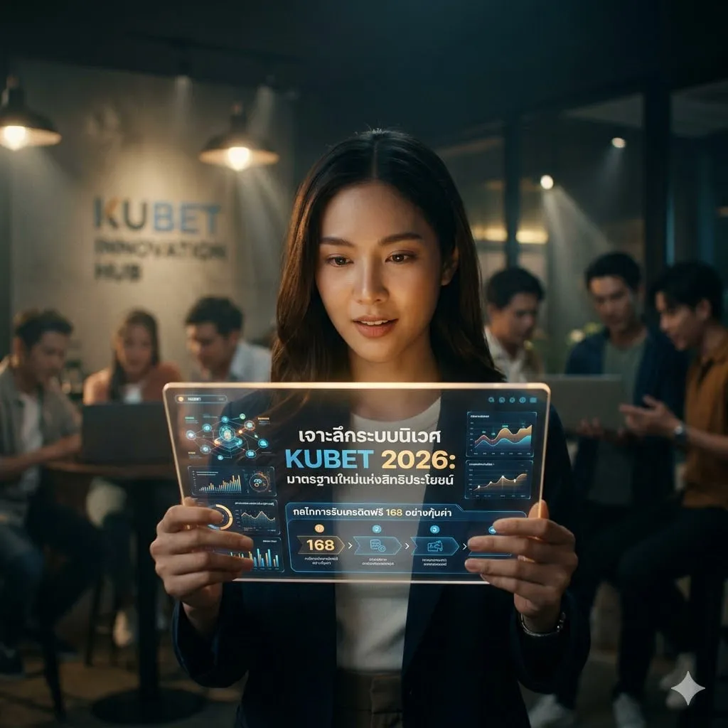 เจาะลึกระบบนิเวศ KUBET 2026: มาตรฐานใหม่แห่งสิทธิประโยชน์ และกลไกการรับเครดิตฟรี 168 อย่างคุ้มค่า